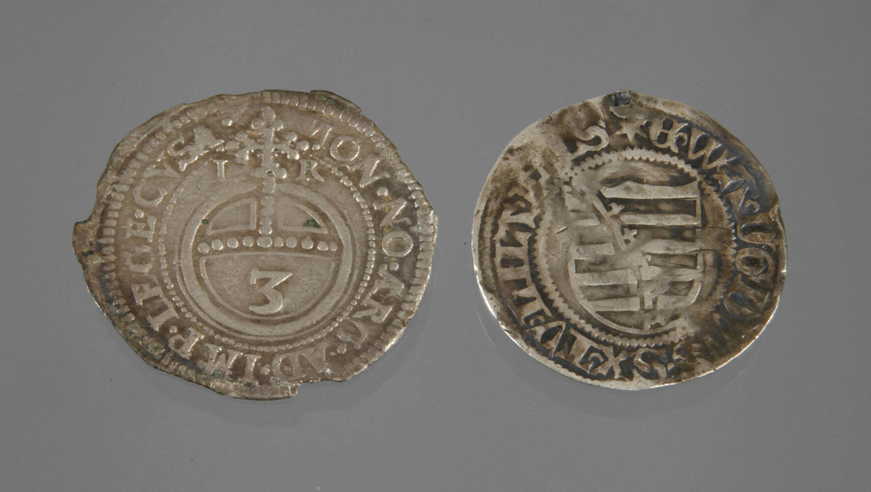 Zwei Kleinmünzen frühe Neuzeit