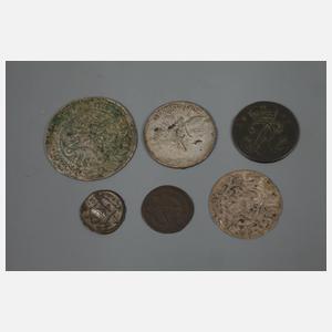 Konvolut Kleinmünzen frühe Neuzeit