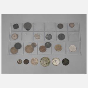 Konvolut Kleinmünzen frühe Neuzeit