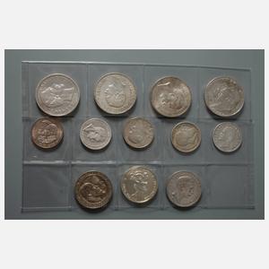 Konvolut Münzen Kaiserreich