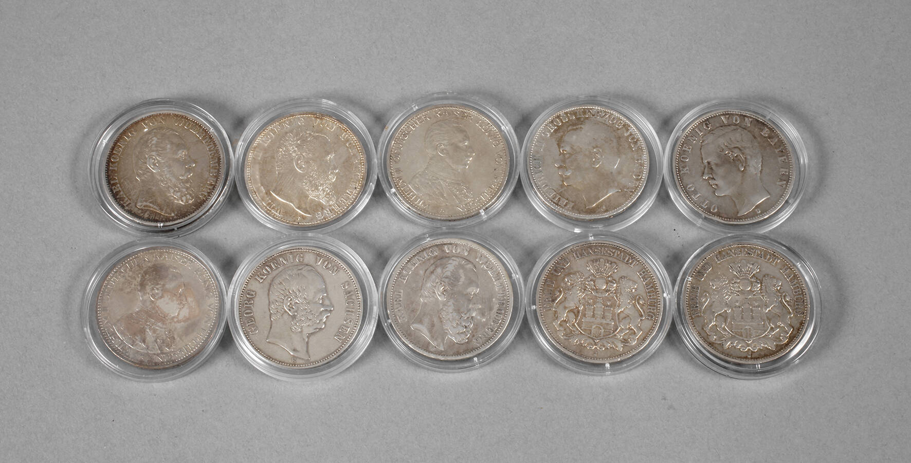 Zehnmal 5 Reichsmark