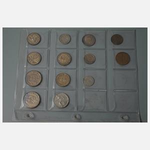 Kleines Münzalbum