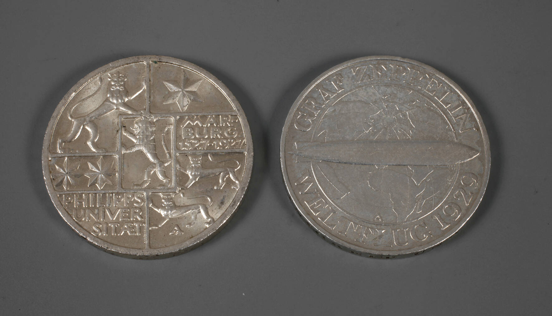 Zwei Prägungen Weimarer Republik