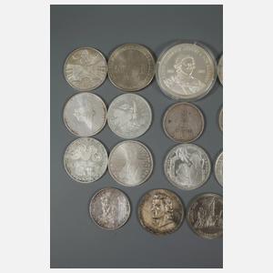 Posten Silbermünzen