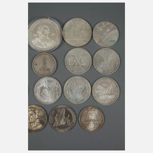 Posten Silbermünzen