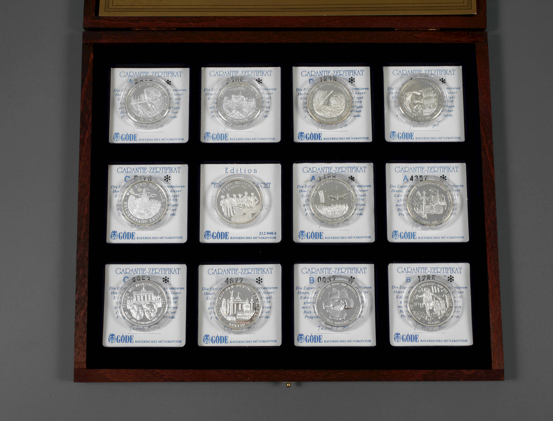 Kollektion Gedenkprägungen