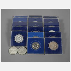 Konvolut DDR-Gedenkprägungen