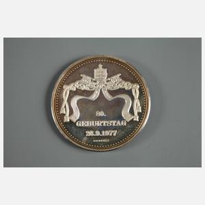 Silbermedaille Papst Paul VI.
