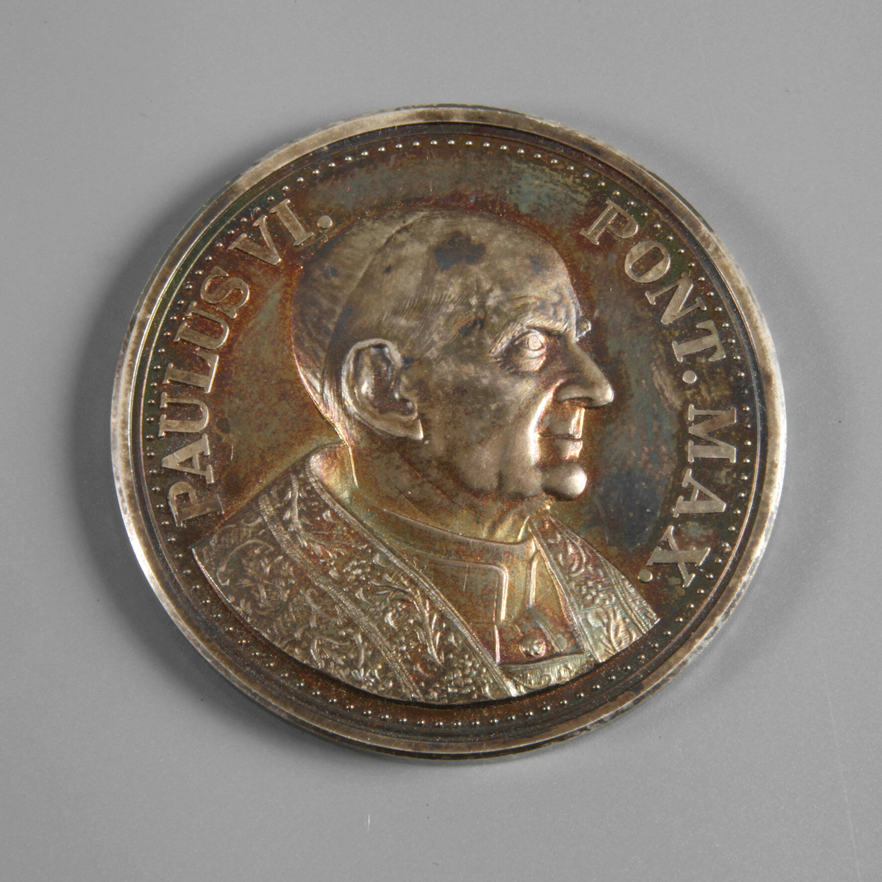 Silbermedaille Papst Paul VI.