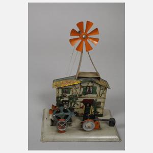 Ernst Plank Dampfmaschine mit Zubehör