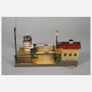 Märklin Bahnübergang mit Wärterhaus