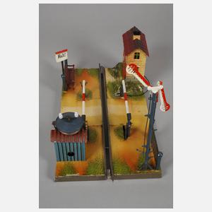 Märklin Bahnübergang mit Wärterhaus
