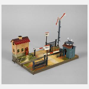 Märklin Bahnübergang mit Wärterhaus