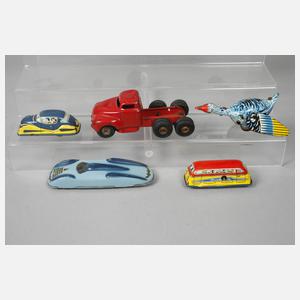 Konvolut Blechspielzeug