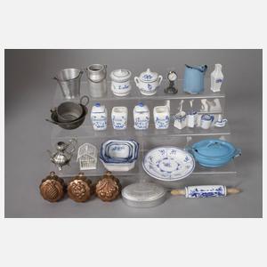 Puppenküche mit Zubehör