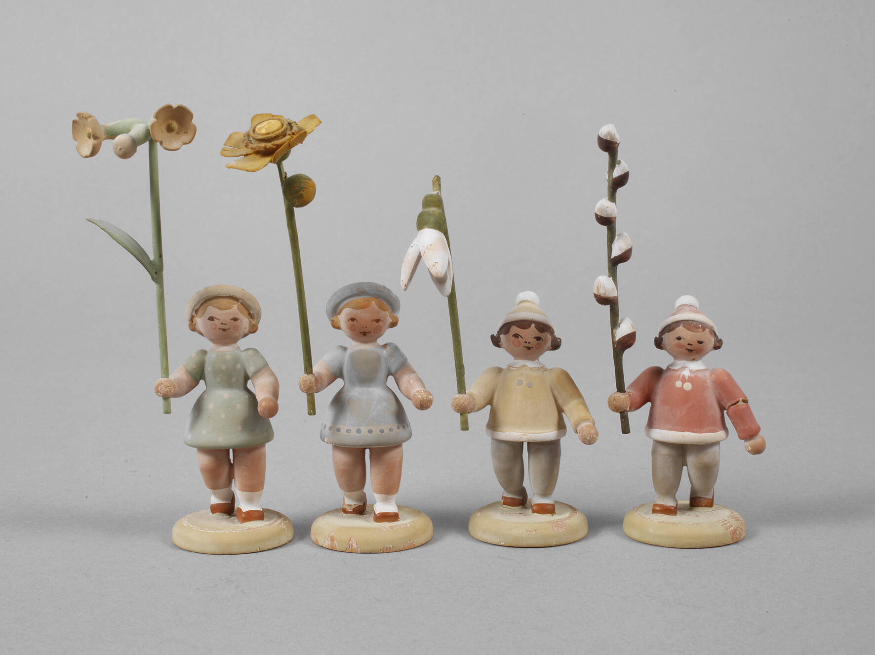 Set Blumenkinder Erzgebirge