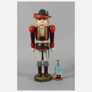 Großer Nussknacker und Räuchermann