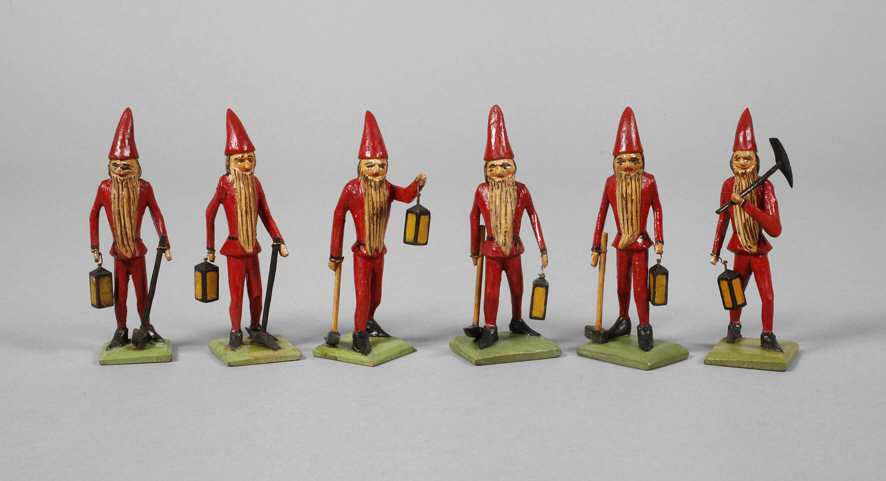 Set Zwerge als Krippenfiguren