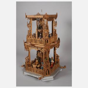 Große Weihnachtspyramide Erzgebirge