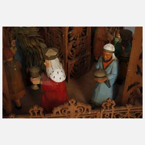 Große Weihnachtspyramide Erzgebirge