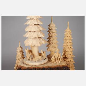 Große Weihnachtspyramide Erzgebirge