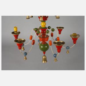 Deckenspinne als Hängepyramide Erzgebirge