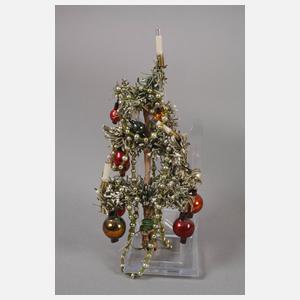 Crottendorfer Lichterengel mit Weihnachtsbaum