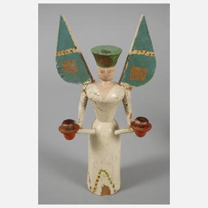 Paar Lichterfiguren Erzgebirge