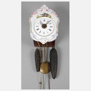 Porzellanschilderuhr