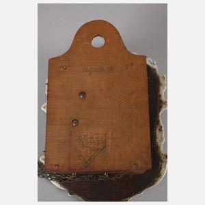 Porzellan-Schilderuhr