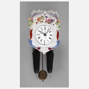 Porzellan-Schilderuhr