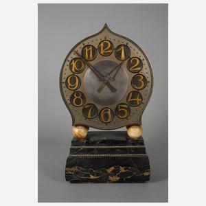 Große Jugendstil Tischuhr