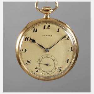 Taschenuhr Gold Eterna