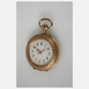 Damentaschenuhr Gold
