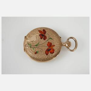 Damentaschenuhr Gold