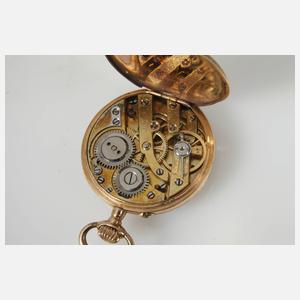 Damentaschenuhr Gold
