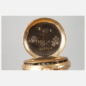 Damentaschenuhr Gold