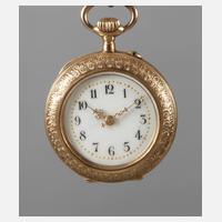 Damentaschenuhr Gold111