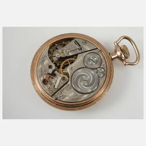 Taschenuhr Elgin mit erotischer Spielerei