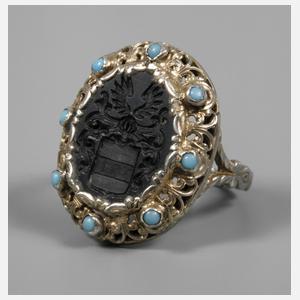 Historischer Wappenring