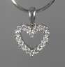 Herzanhänger mit Brillanten