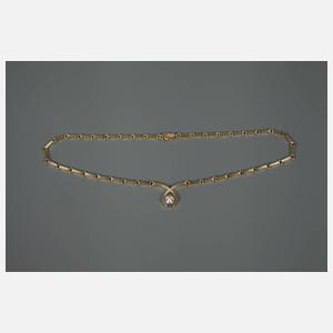 Collier mit Brillant