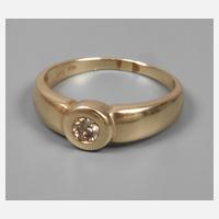 Damenring mit Brillant111