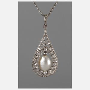 Feiner Platinanhänger