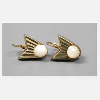 Paar Ohrringe mit Perle111