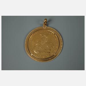 Münzanhänger Gerhard Mercator