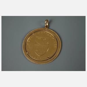 Münzanhänger Gerhard Mercator