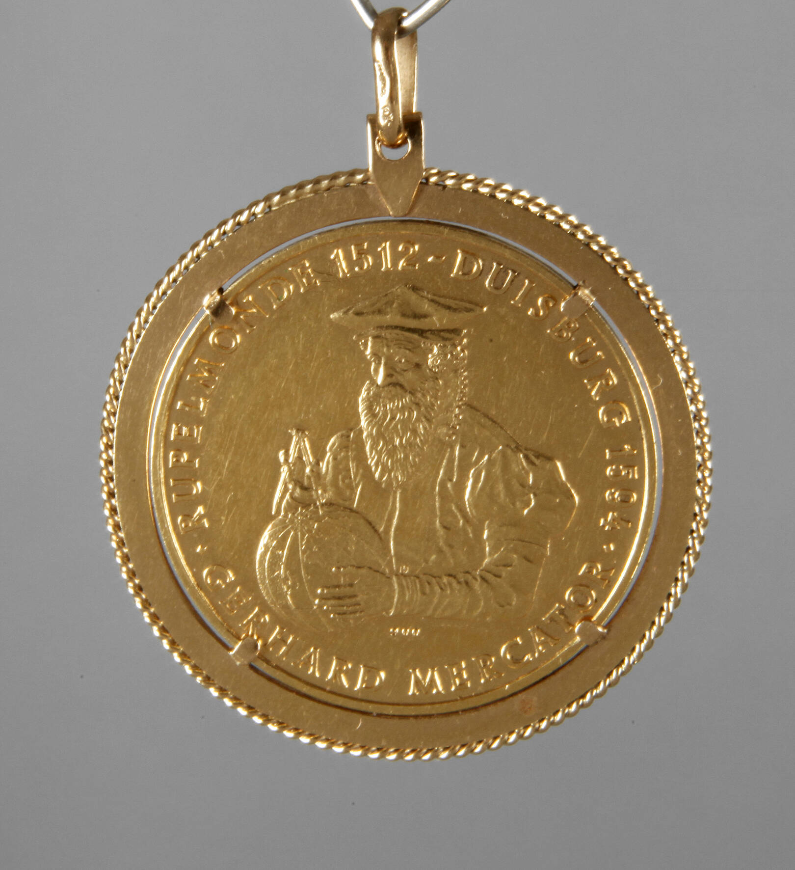 Münzanhänger Gerhard Mercator