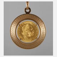 Münzanhänger 1 Dukat111