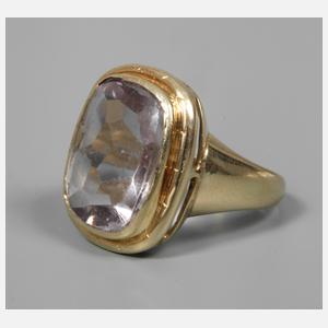 Herrenring mit Amethyst